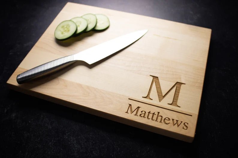 Unique Personalized Custom Cutting Board Customized cutting boards Gifts for Men by Groovy Guy