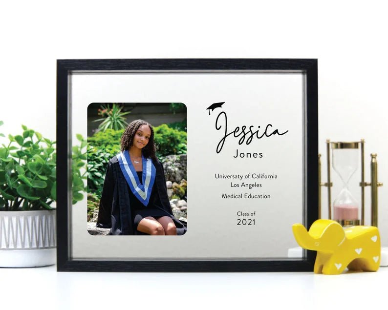 Unique Personalized Custom Framed Graduation Plaque Customized Graduation Gifts for Men by Groovy Guy