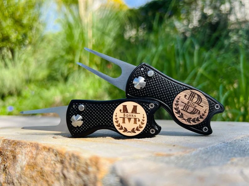 Unique Personalized Rough Repairman Customized Divot Tool Gifts for Men by Groovy Guy