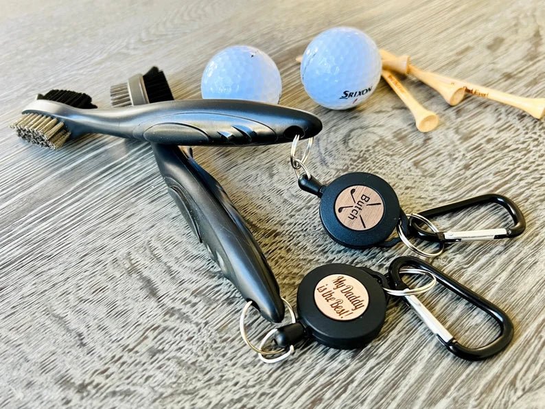 Unique Personalized Custom Golf Club Brush Customized Golf Gifts for Men by Groovy Guy