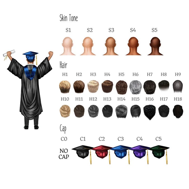 Unique Personalized Custom Acrylic Graduation Plaque Customized Graduation Gifts for Men by Groovy Guy