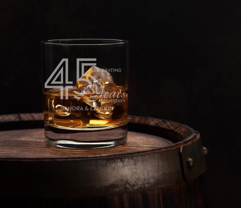 Unique Personalized A Toast to Forever Customized Anniversary Gifts for Men by Groovy Guy