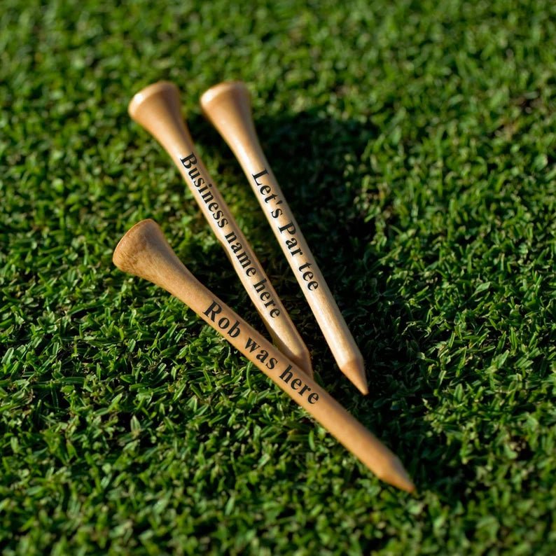 Unique Personalized Personalized Golf Tees Customized Golf Tees Gifts for Men by Groovy Guy