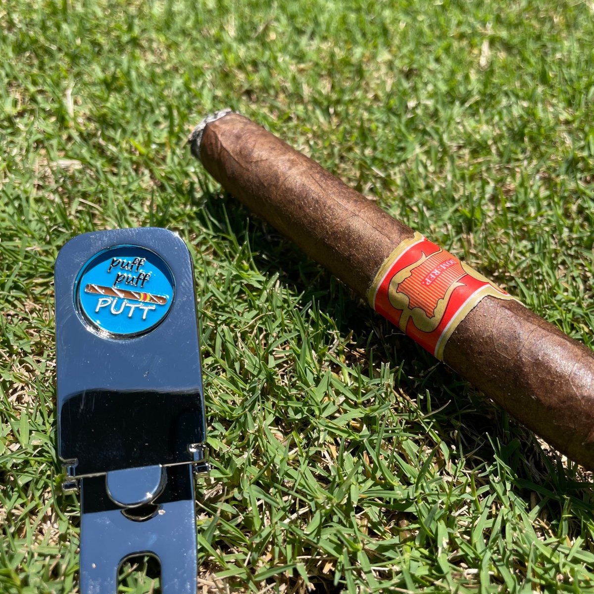 Unique Personalized Cigar Holder Divot Tool Customized Divot Tool Gifts for Men by Groovy Guy