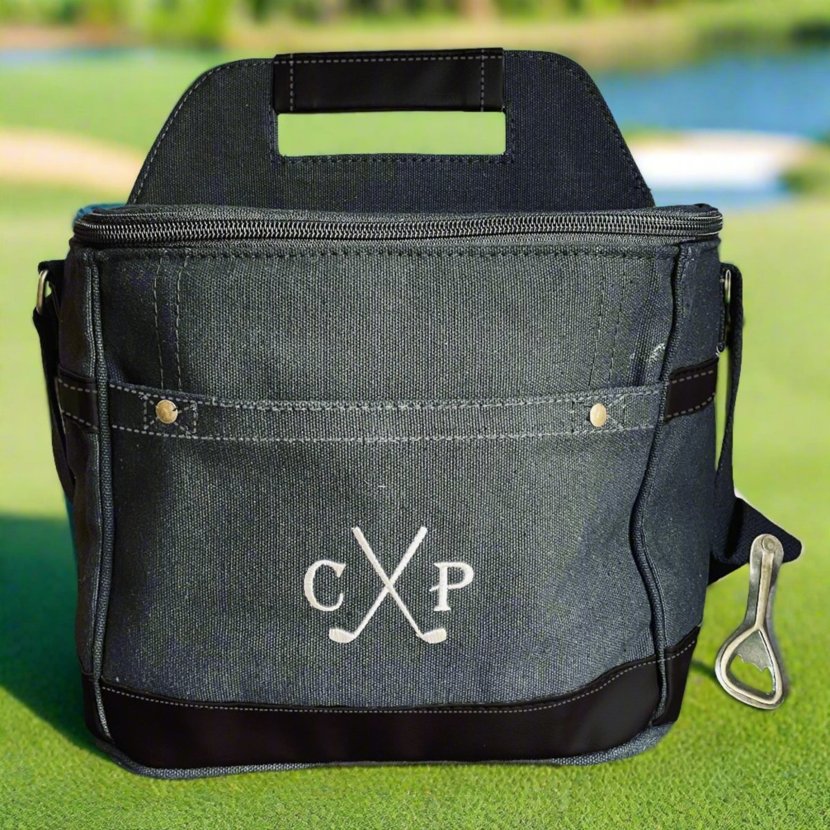 Unique Personalized Personalized Golf Cooler Bag Customized Golf Gifts for Men by Groovy Guy