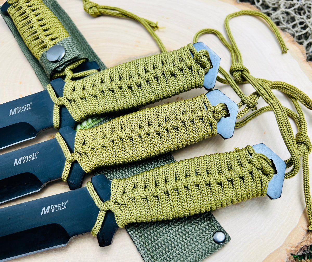 Unique Personalized Roped Dagger Customized Knives Gifts for Men by Groovy Guy