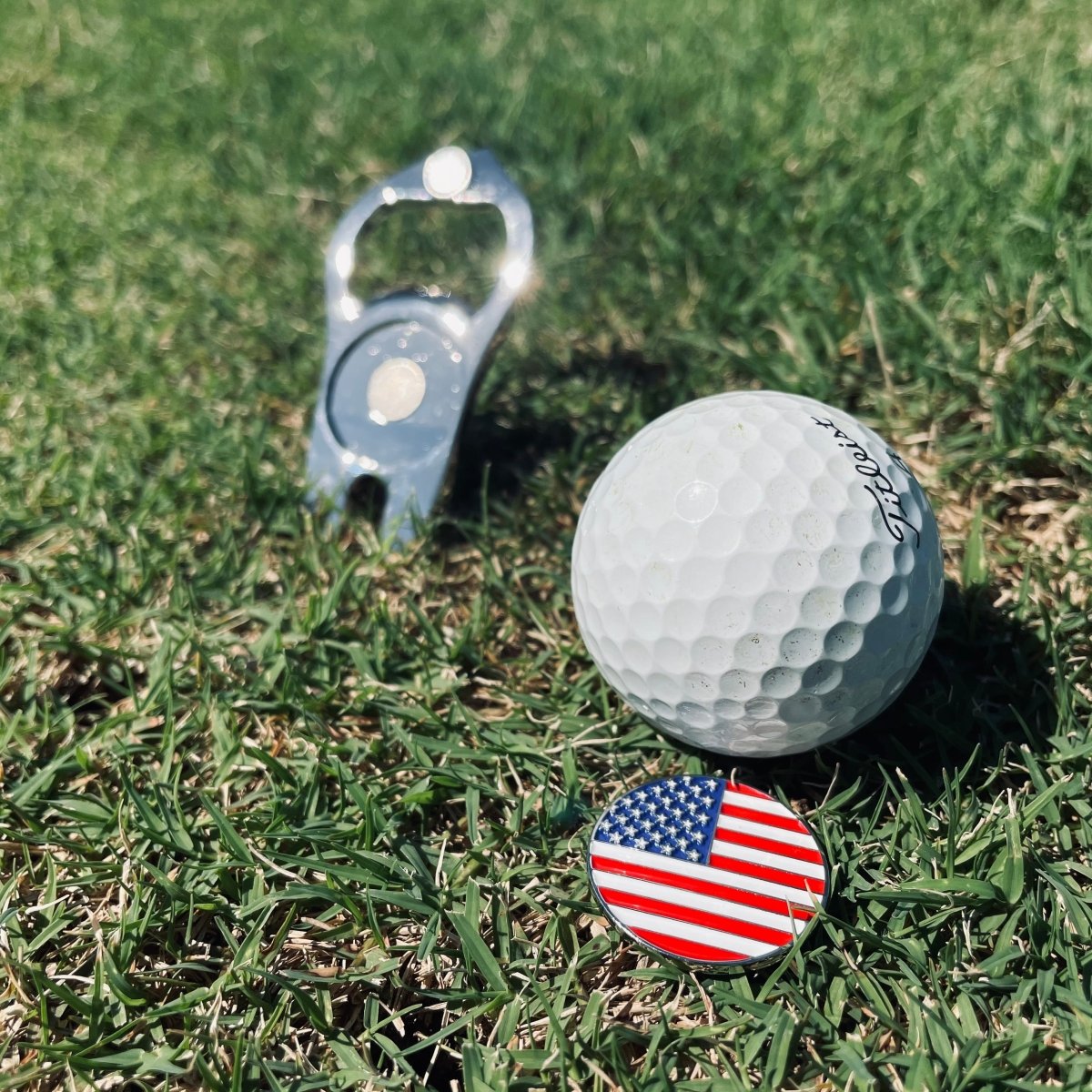 Unique Personalized Personalized Patriotic Sentiment Golf Gift Set Customized Golf Gifts for Men by Groovy Guy