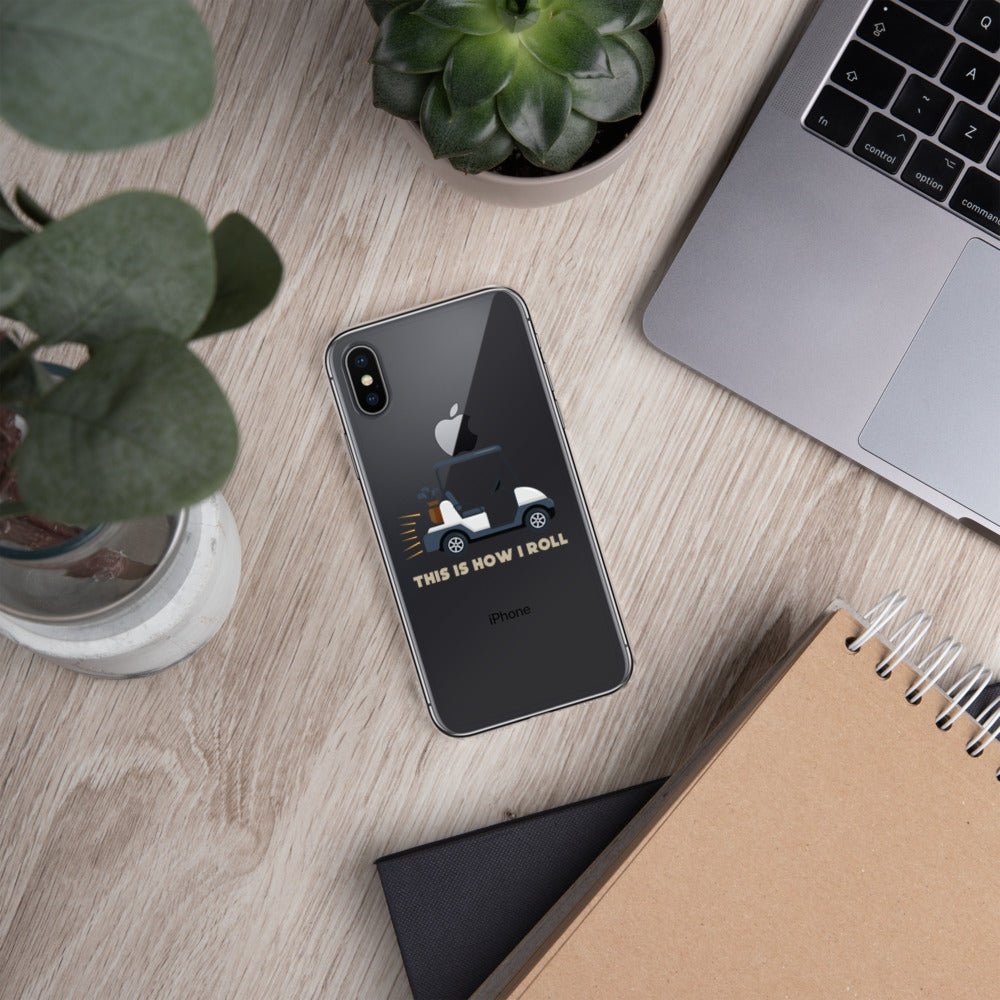 Unique Personalized This is How I Roll iPhone Case Customized Golf Gifts for Men by Groovy Guy