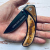Personalized Knife with Quote on Blade