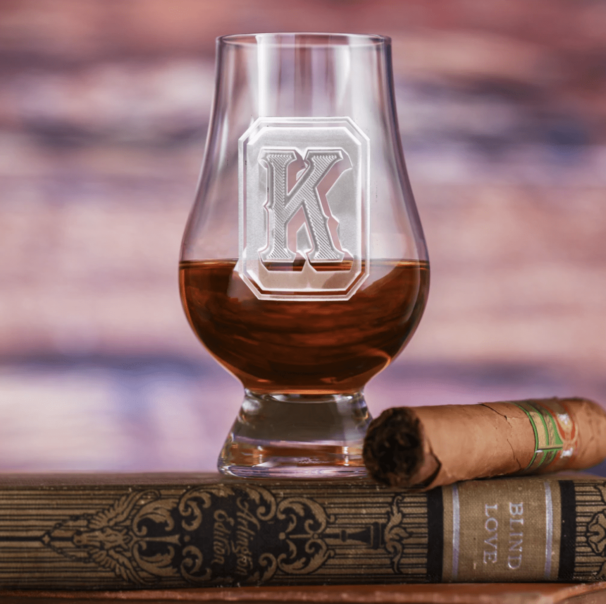 Emerald Monogram Glencairn