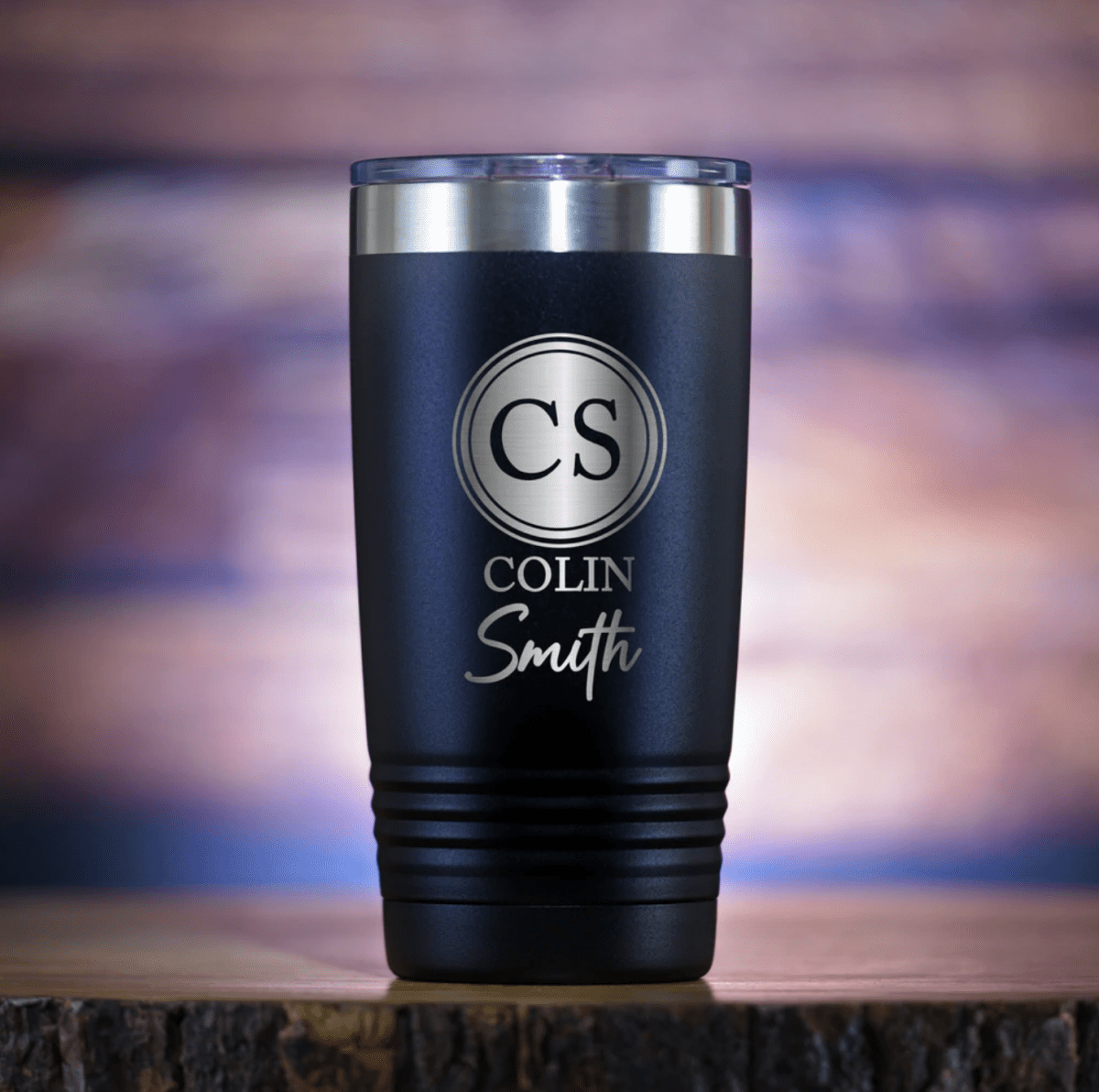 Monogram Initial Tumbler