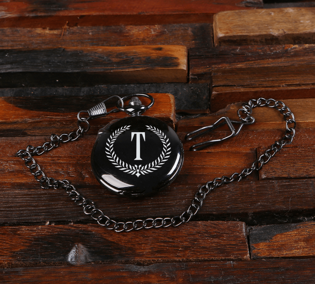 Unique Personalized Pocket The Time Customized watch Gifts for Men by Groovy Guy