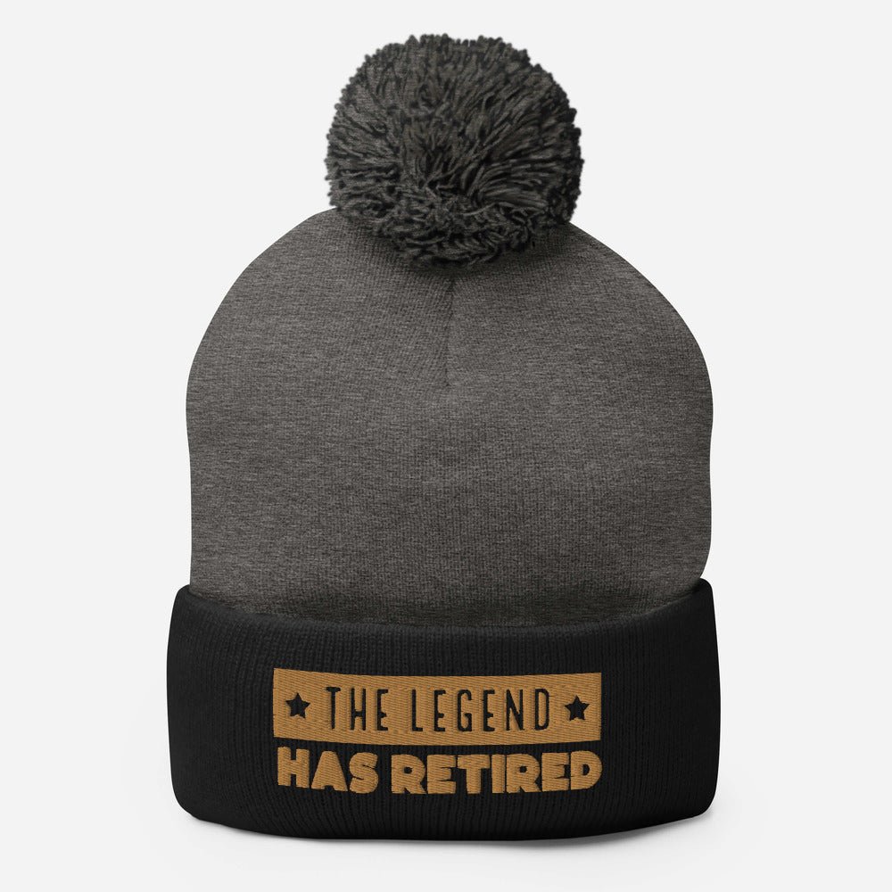 Unique Personalized The Legend is Retired Customized Wearables Gifts for Men by Groovy Guy