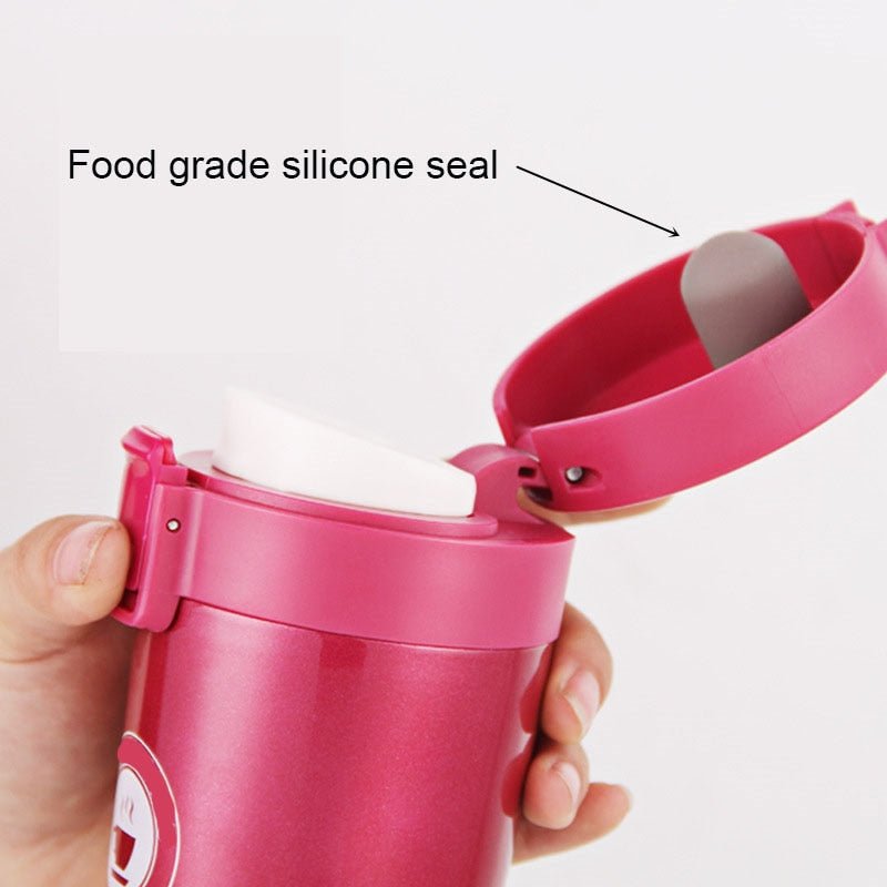 Unique Personalized SLIM STRAIGHT COFFEE FLASK Customized Gifts for Men by Groovy Guy