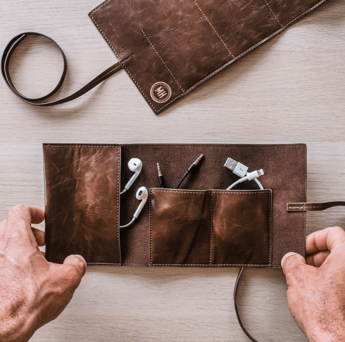 Unique Personalized Roll - up Genie Customized Wallets Gifts for Men by Groovy Guy