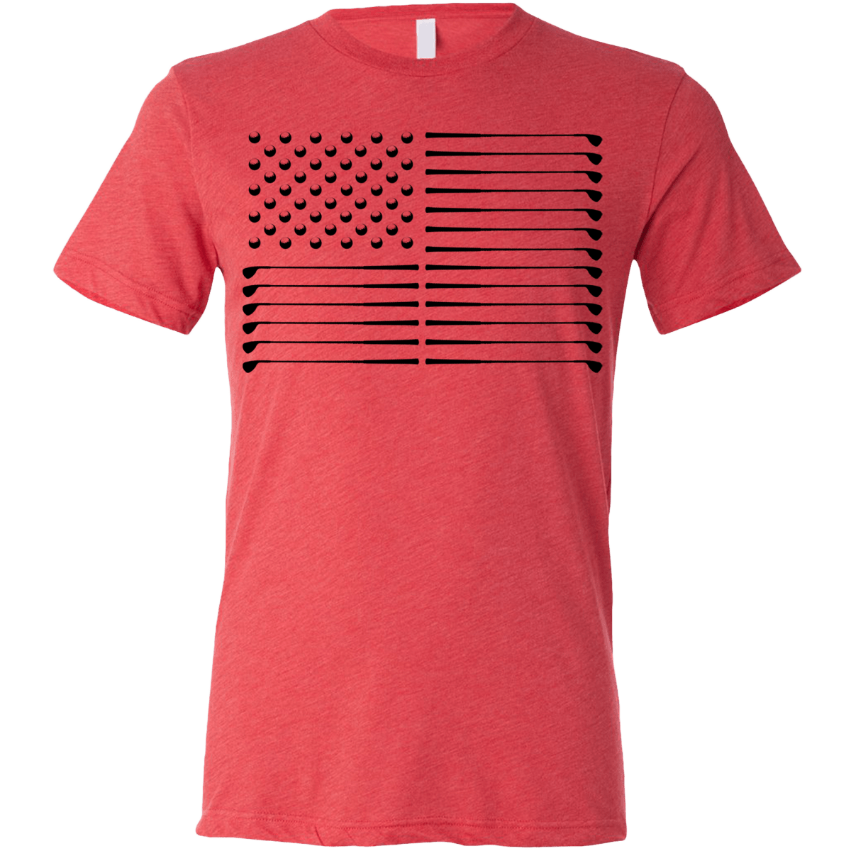 Unique Personalized Flag Golf T-Shirt Customized Gifts for Men by Groovy Guy