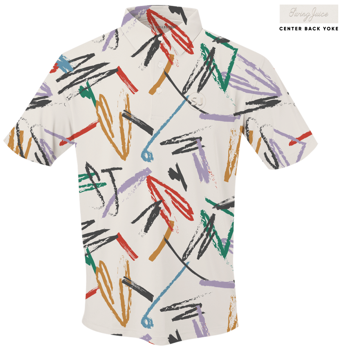 Unique Personalized Men's Performance Polo Golf Strokes Customized Gifts for Men by Groovy Guy