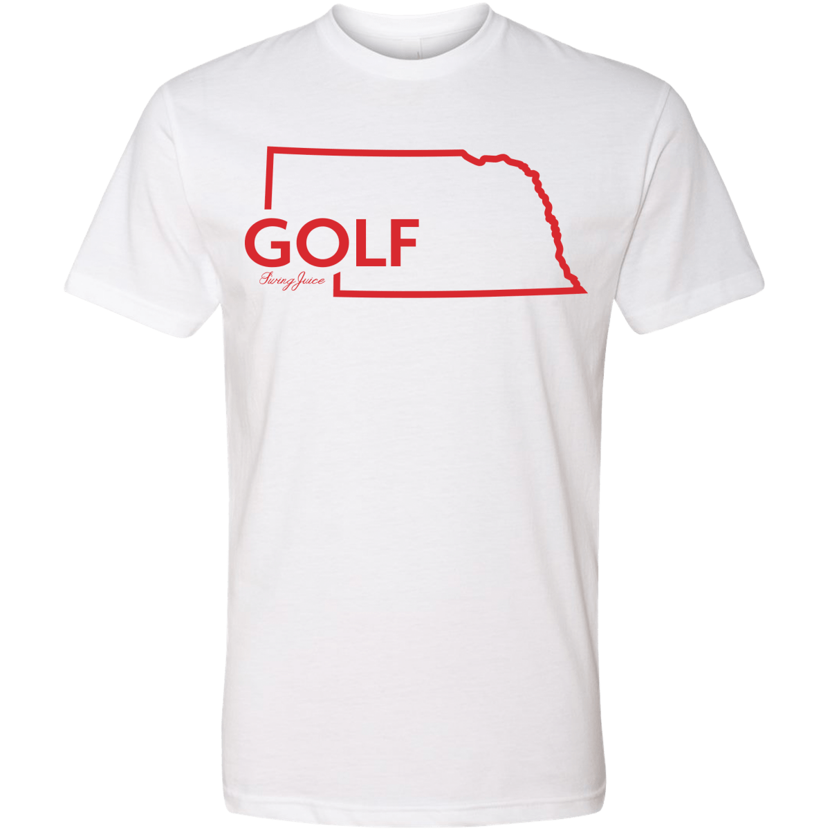 Unique Personalized Nebraska Golf T-shirt Customized Gifts for Men by Groovy Guy