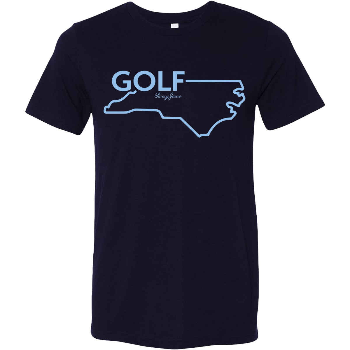 Unique Personalized North Carolina Golf T-shirt Customized Gifts for Men by Groovy Guy