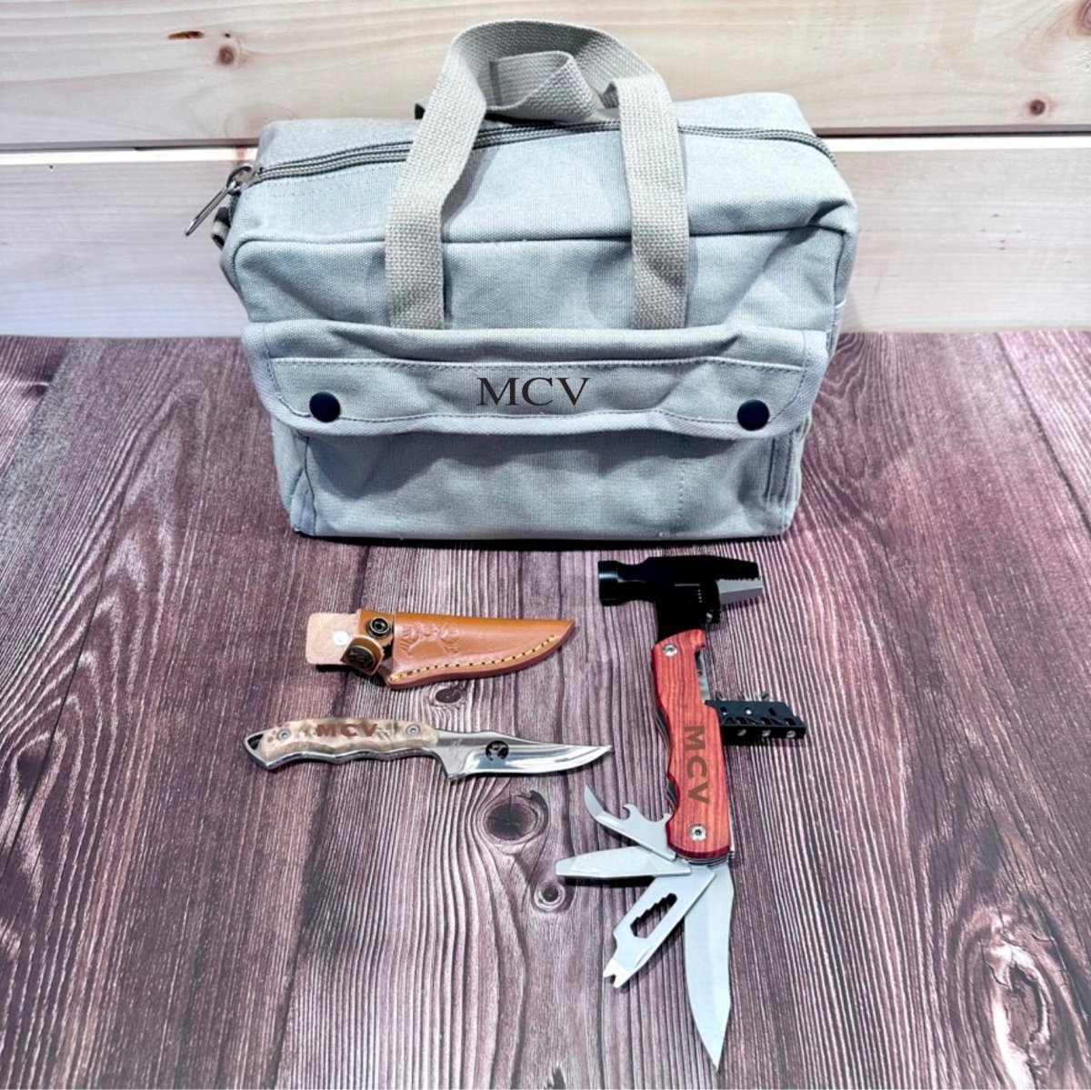 Unique Personalized Custom Tool Set Customized Fathers Day Gifts for Men by Groovy Guy