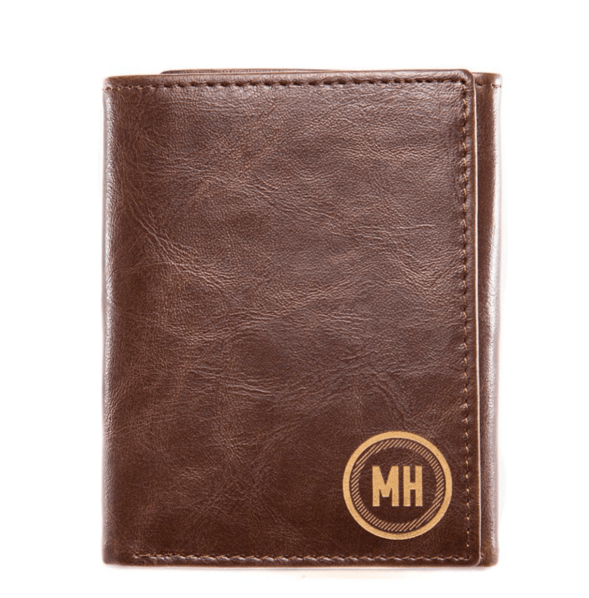 Unique Personalized Holster Personalized Leather Trifold Wallet Customized Wallet Gifts for Men by Groovy Guy