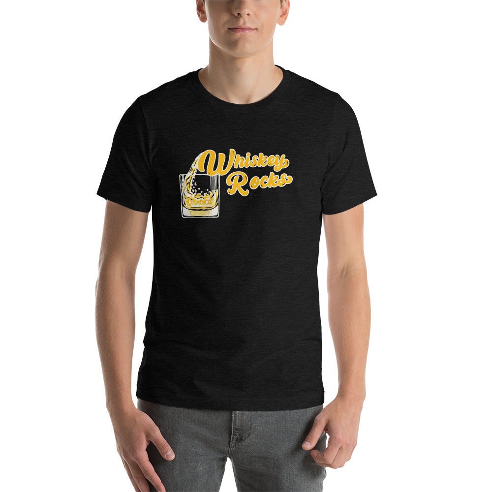 Unique Personalized On the Rocks Tee Customized Shirts Gifts for Men by Groovy Guy