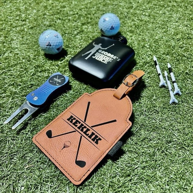 Unique Personalized Par Tee Golf Gift Set Customized Golf Gifts for Men by Groovy Guy