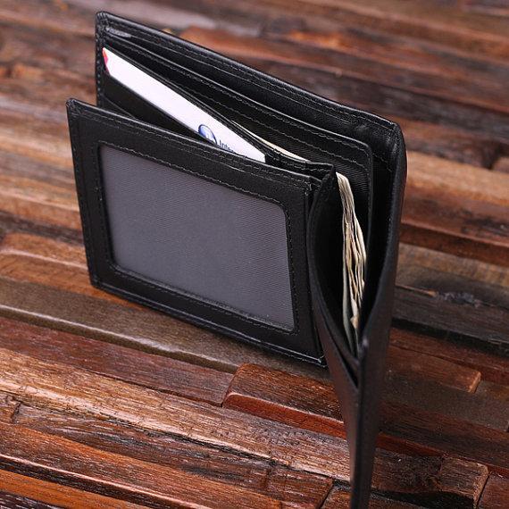 Black Leather Wallet