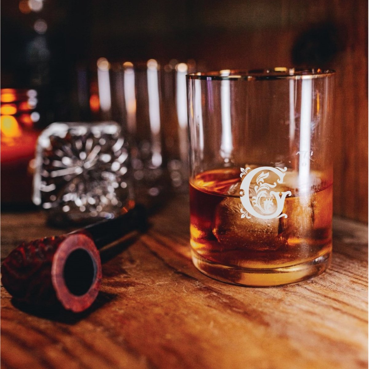 Classy Custom Decanter Set