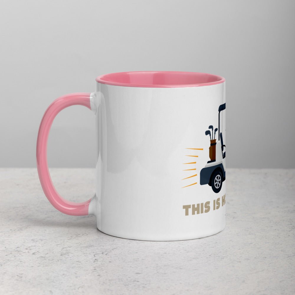 Unique Personalized Gone Golfing Mug Customized Glassware Gifts for Men by Groovy Guy