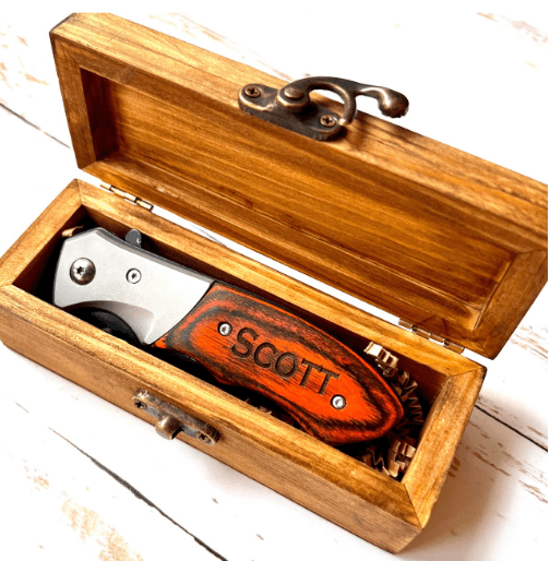 Unique Personalized Armed And Retired Customized Retirement Gifts for Men by Groovy Guy