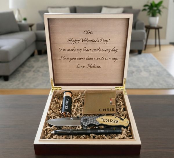 29 Romantic Valentine's Day Baskets and Boxes for Him