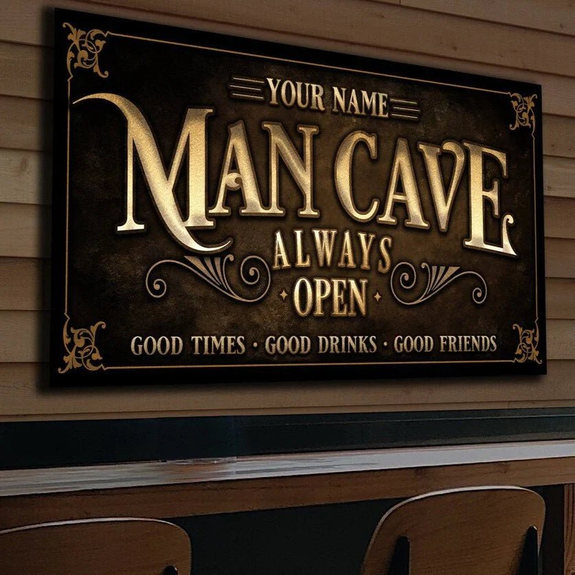 Man Cave Signs