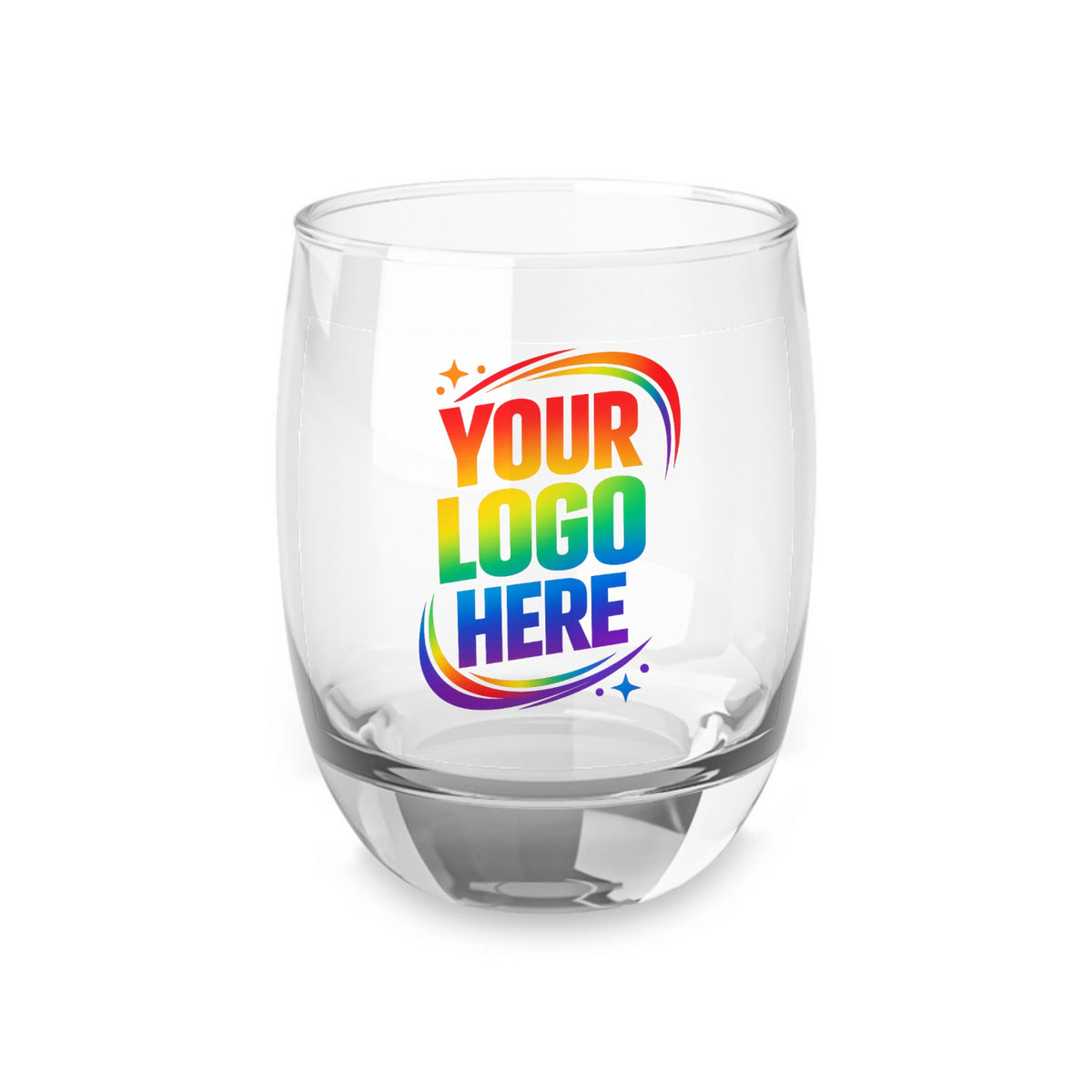 Employee Appreciation Custom Logo Whiskey Glass