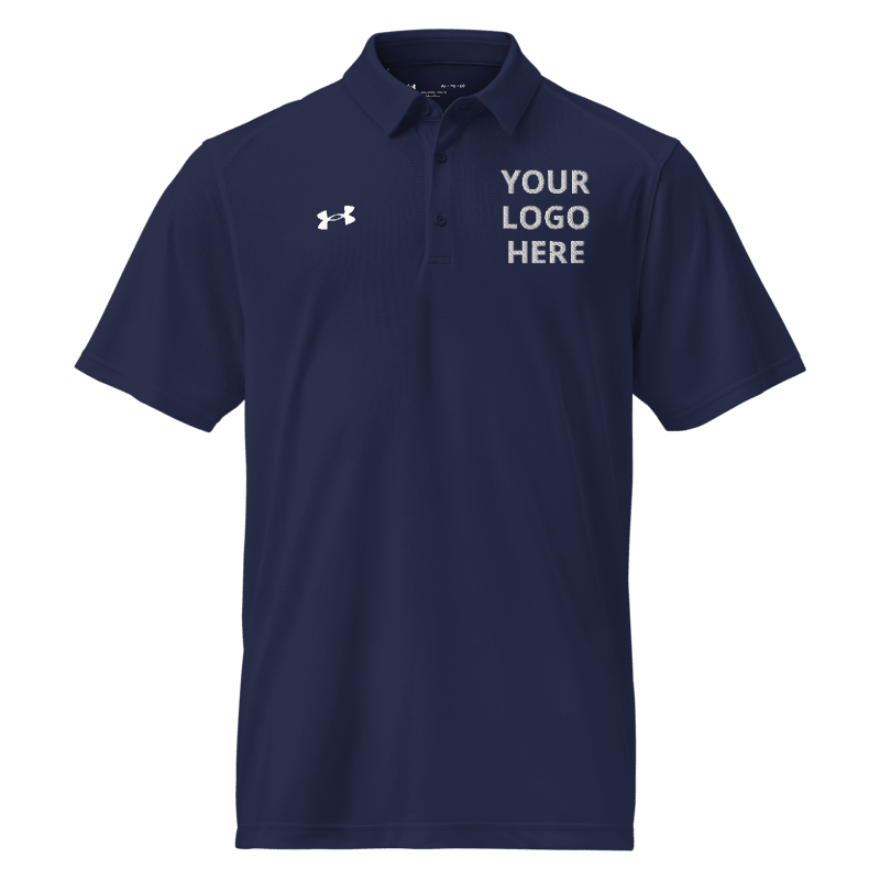 Unique Personalized Under Armour® Logo Polo Customized cor Gifts for Men by Groovy Guy