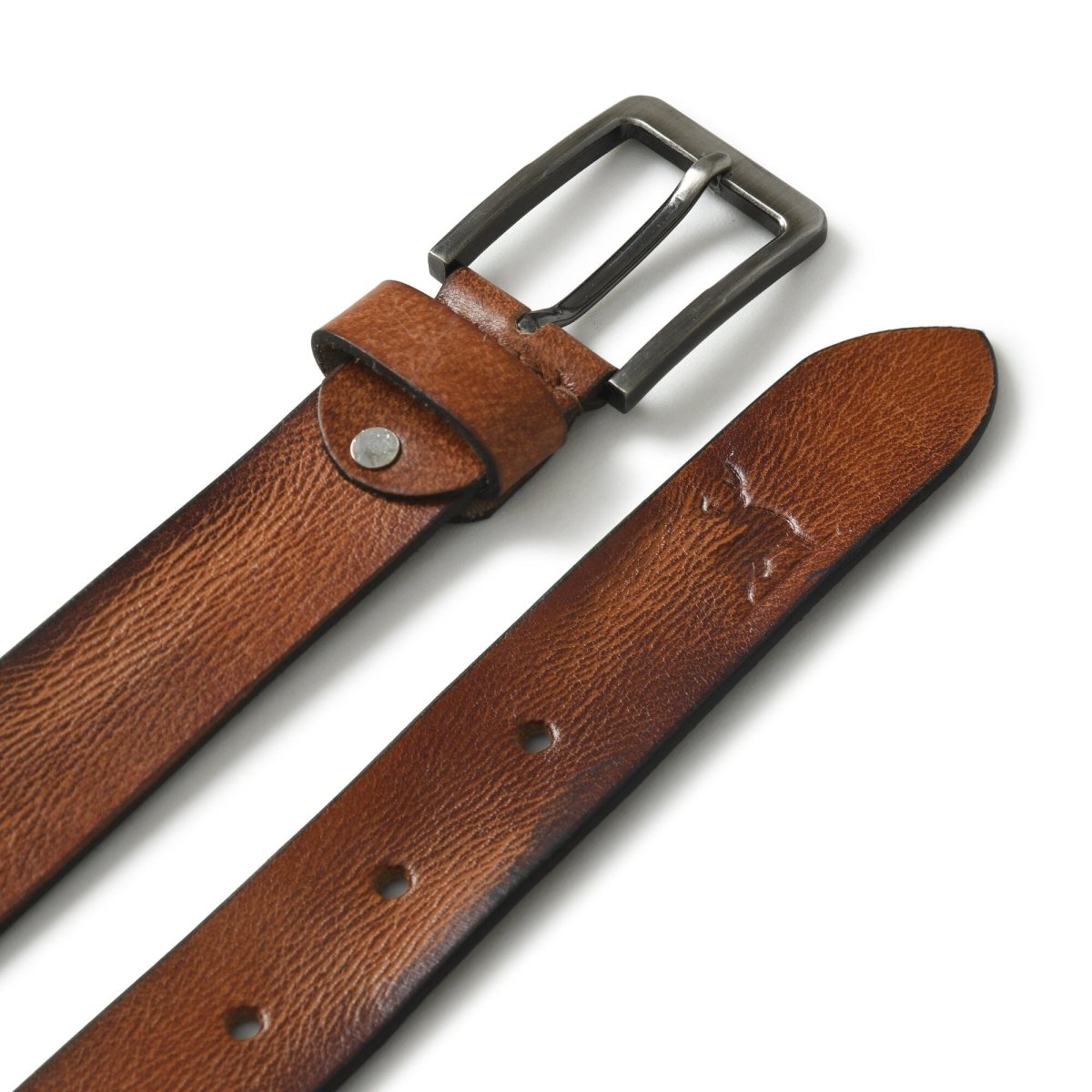 Unique Personalized Chaplin Buffalo Leather Belt Customized Leather Belts Gifts for Men by Groovy Guy