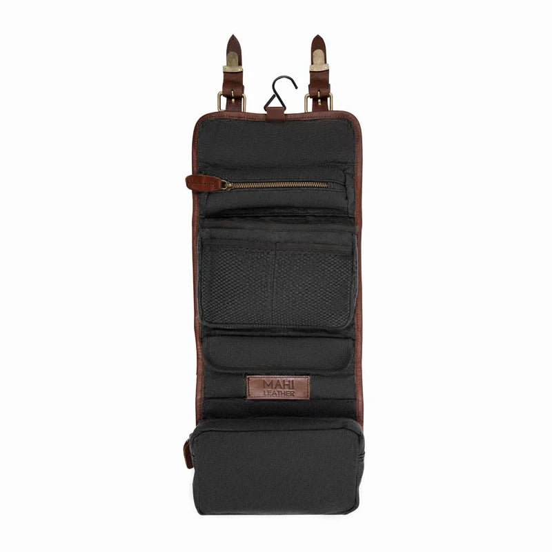 Unique Personalized The Harvard Hanging Wash Bag Customized Dopp Kit Gifts for Men by Groovy Guy