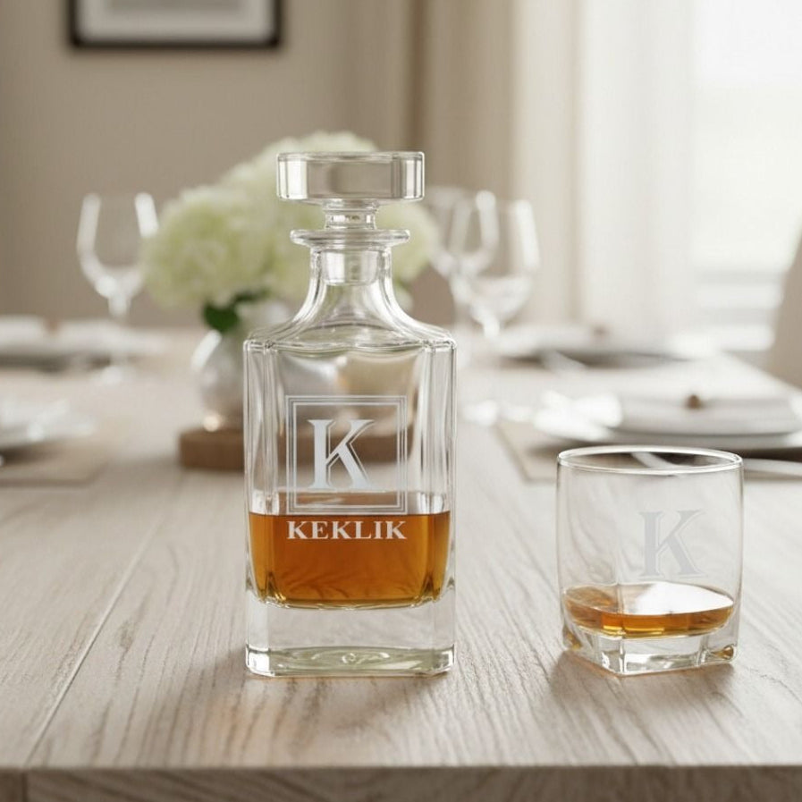 Sentimental Spirits Custom Decanter