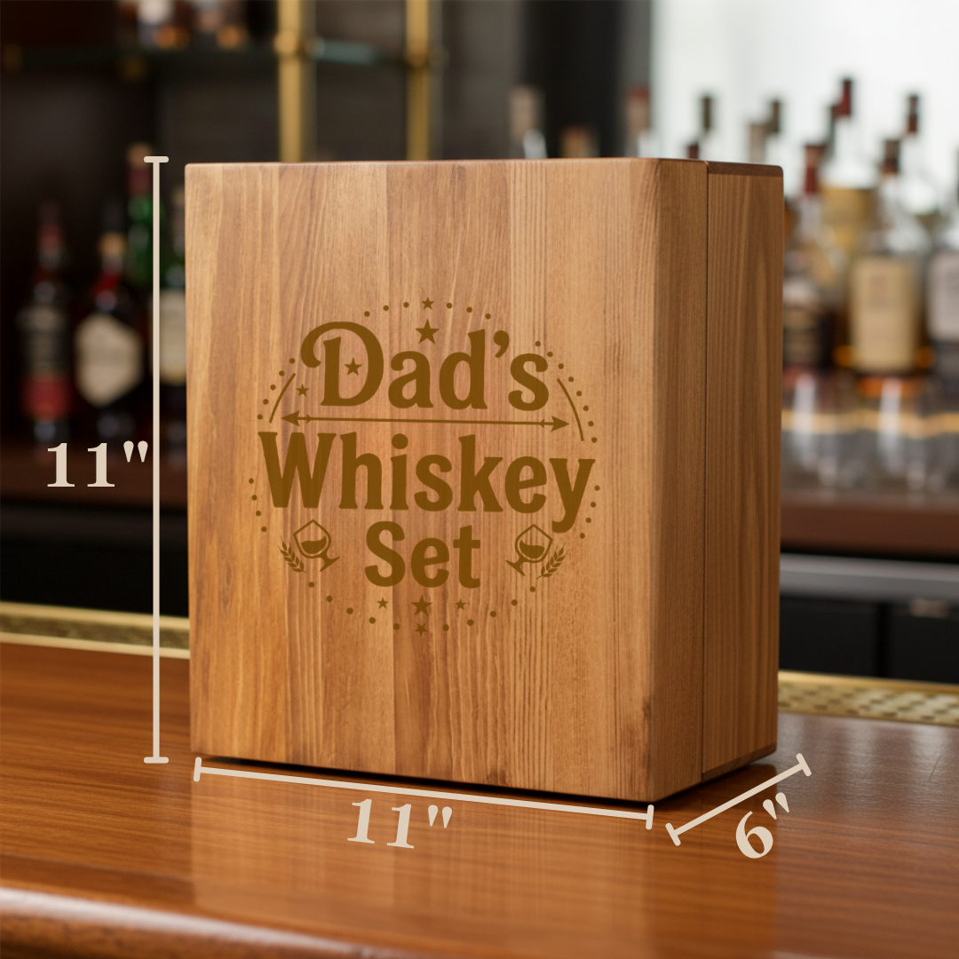 Dad's Whiskey Gift Set