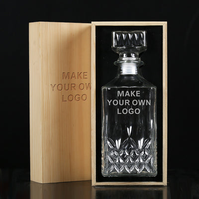 Corporate Logo Whiskey Decanter
