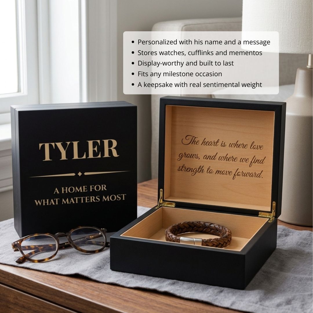 Gentleman's Timeless Keepsake Box
