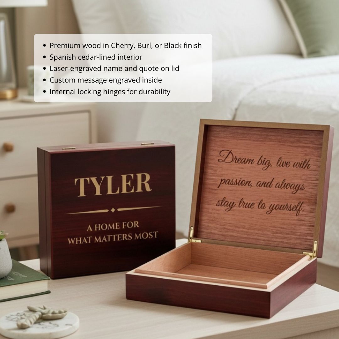 Gentleman's Timeless Keepsake Box