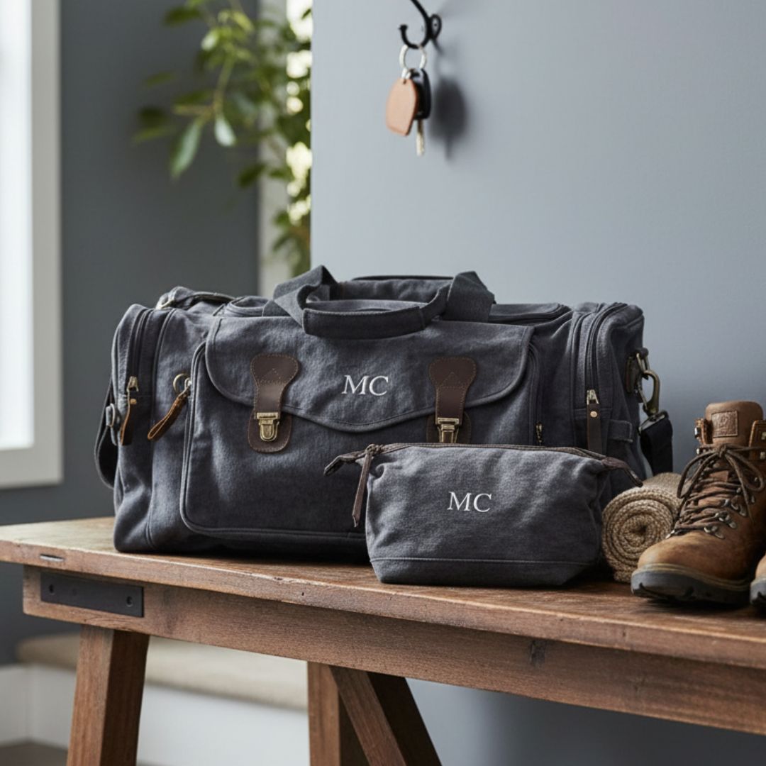 Canvas Commander Duffle & Dopp Set