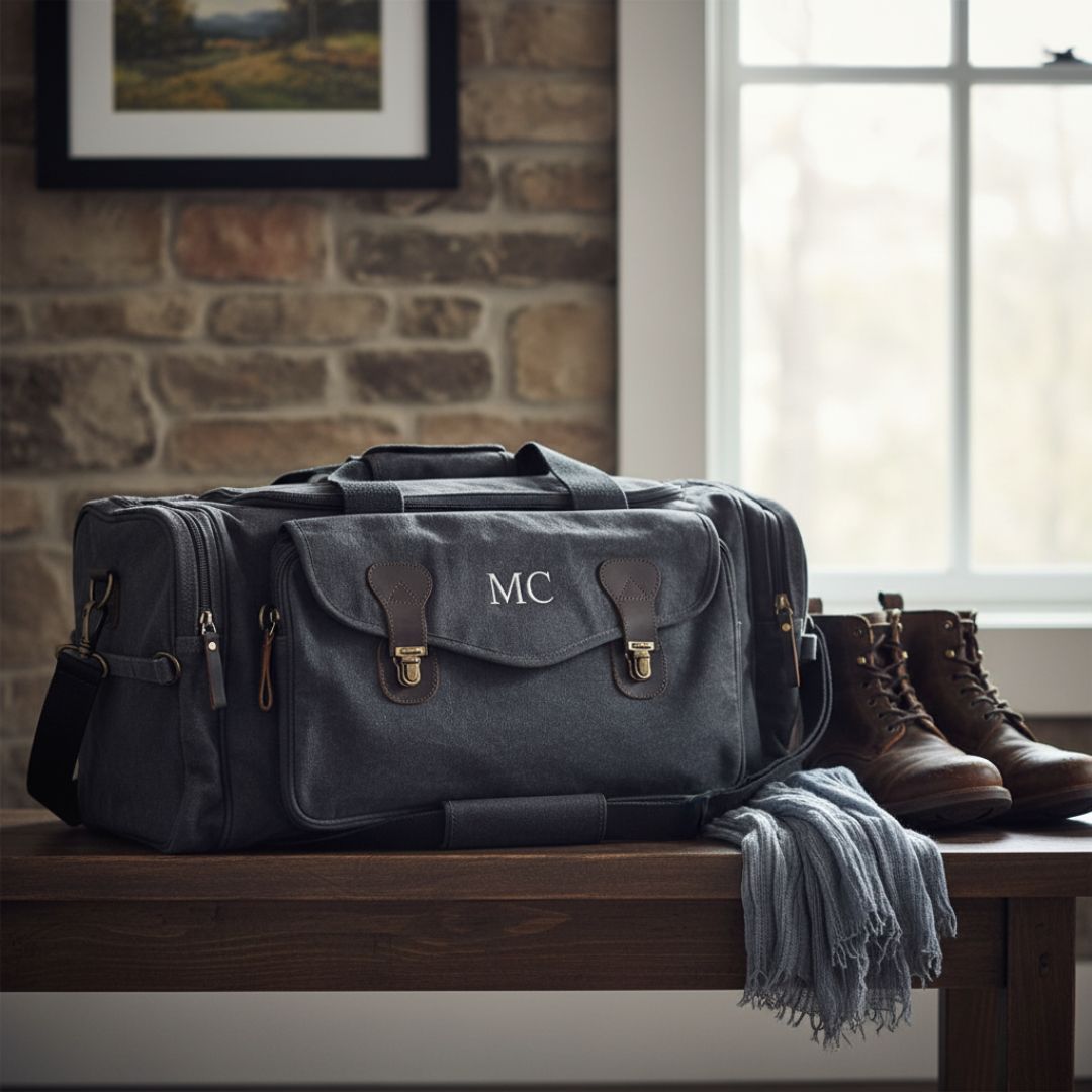 Canvas Commander Duffle & Dopp Set