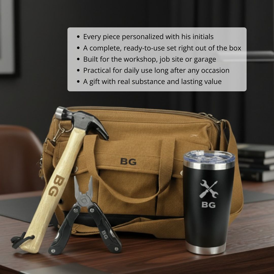 Personalized Tool Bag Set