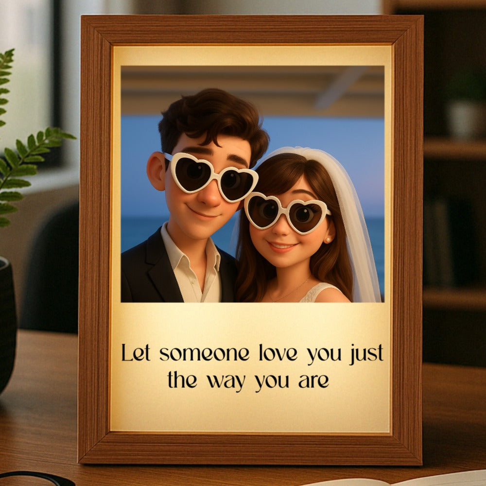 Animated Light-Up Picture Frame