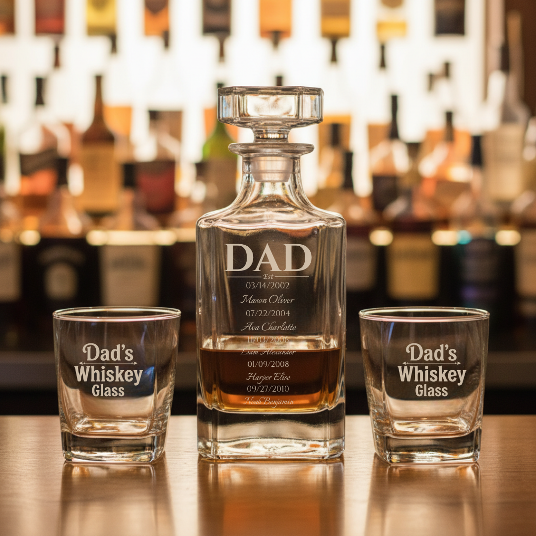 Dad's Whiskey Gift Set