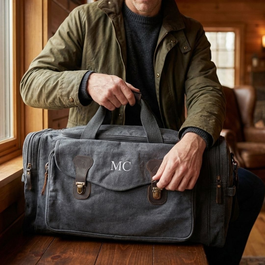 Canvas Commander Duffle & Dopp Set