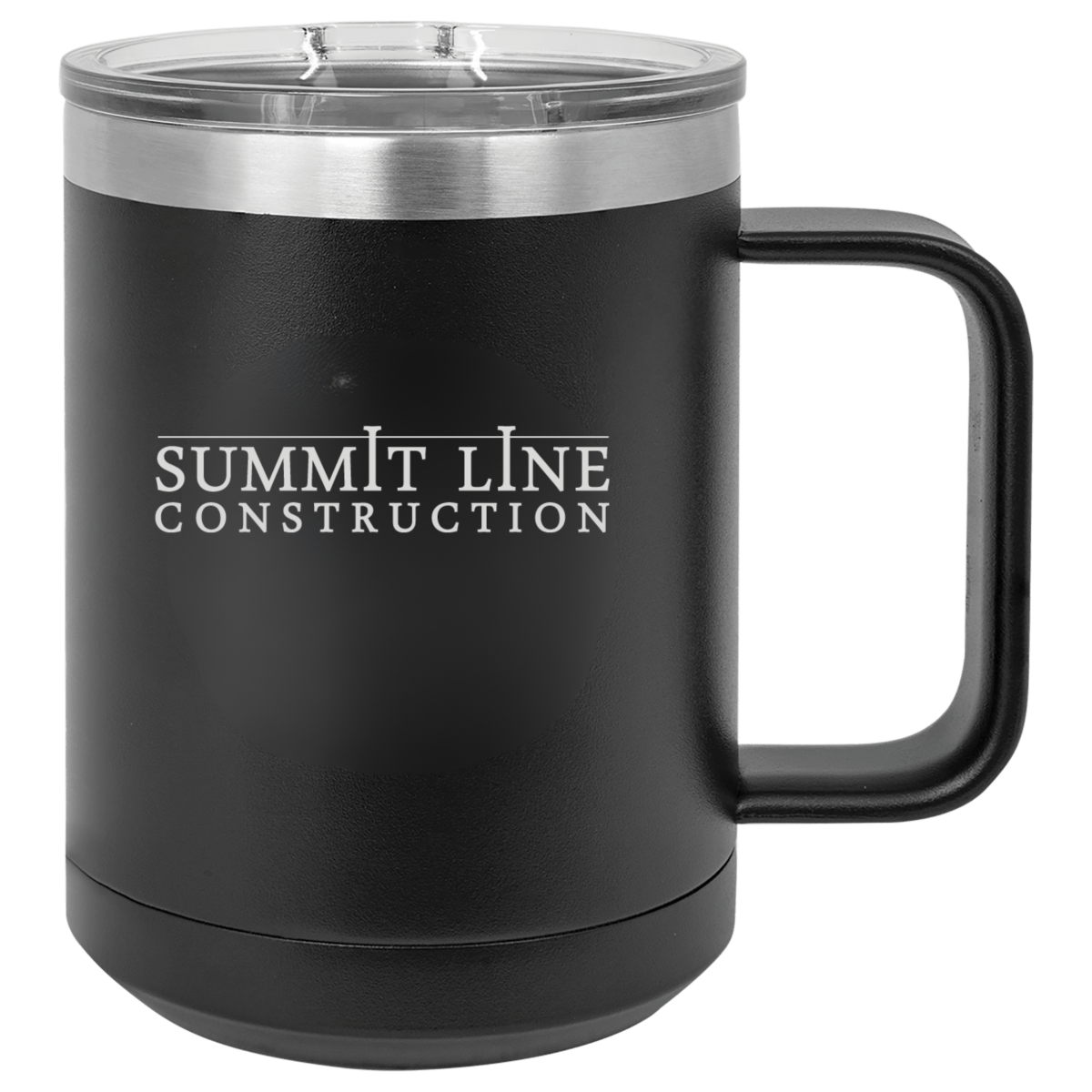 Unique Personalized Custom Logo Metal Coffee Mug – 15 oz Customized Gifts for Men by Groovy Guy