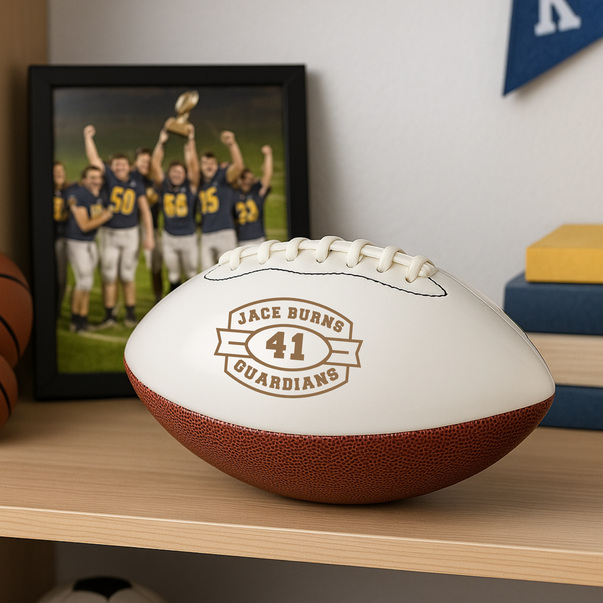 Custom Keepsake Football